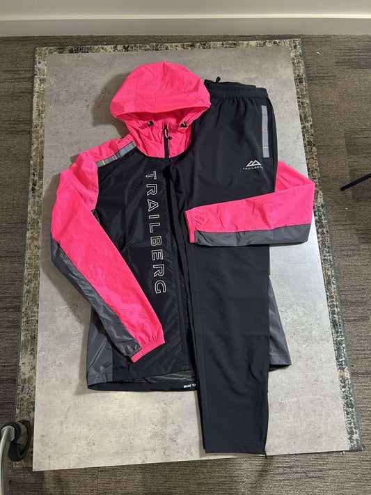 TRAILBERG PINK TRIATHLON TRACKSUIT