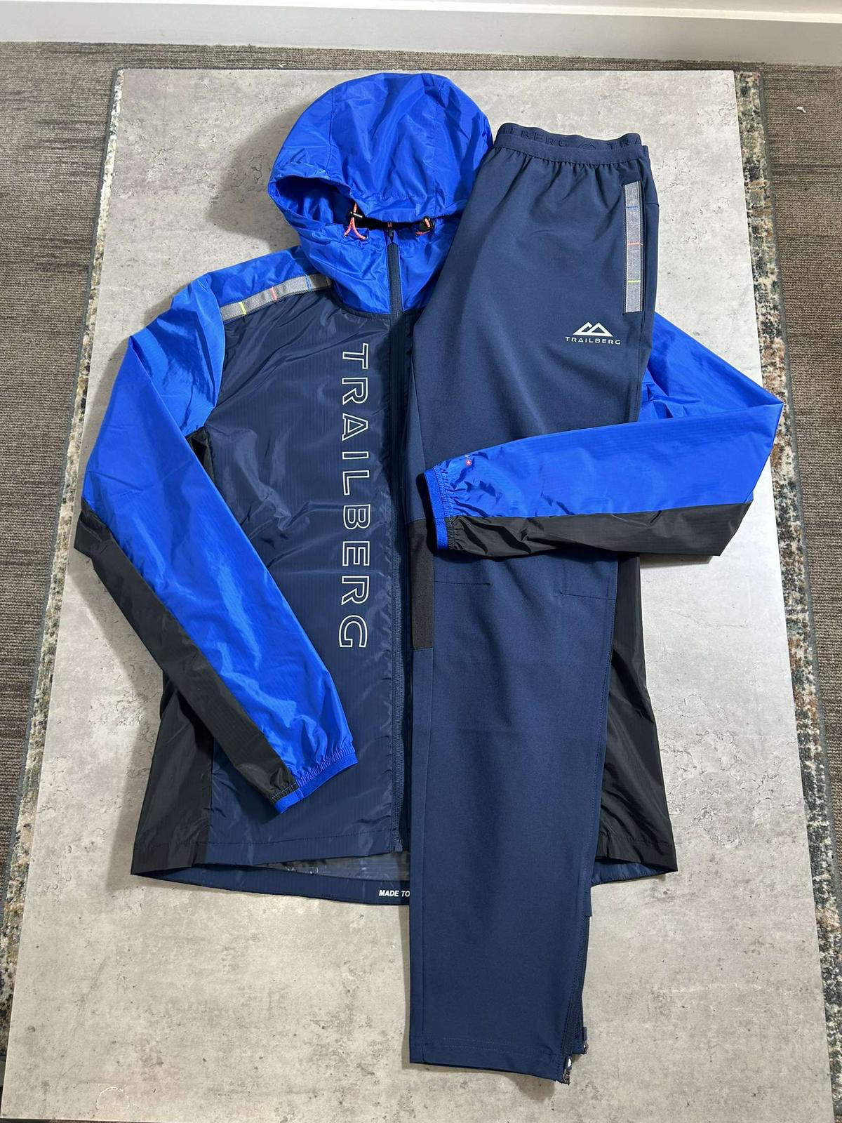 TRAILBERG BLUE TRIATHLON TRACKSUIT